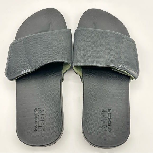 Reef Bottle Opener Black Velcro Slide Sandals main image 10